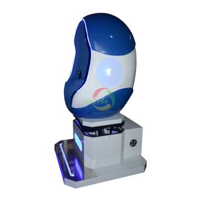 China EASYFUN ALLOY VR Cinema 1 Seat 9D Game Machine Project / 9D Virtual Reality Cinema / 9D VR Eggs for sale