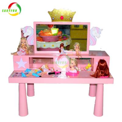 China Educational Steel Assembly Christmas Toys Kids Gift Diy Dressing Table Toy For Sale for sale