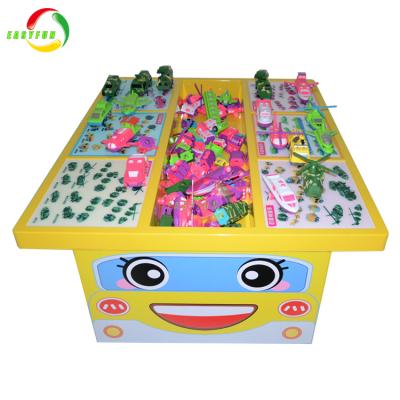 China DIY TOY Amusement Park DIY Assembly Funny Toy Kids Plastic Tool Building Brick Blocks Table for sale