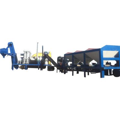 China Construction worksÂ   Promotional Good Quality 67t Moving Moving Mini Batch Asphalt Mixing Plant for sale