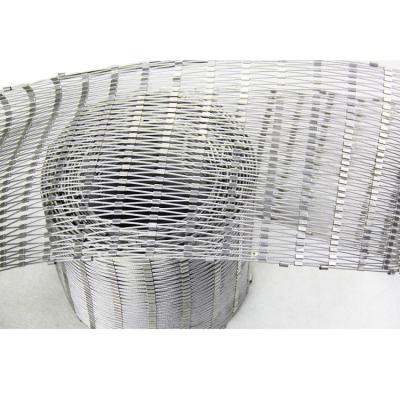 China Durable AISI 304 316 Stainless Steel Wire Rope Cable Mesh Flexible for sale