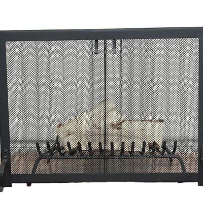 China Corrosion Resistance Fireplace Screen Curtain for sale