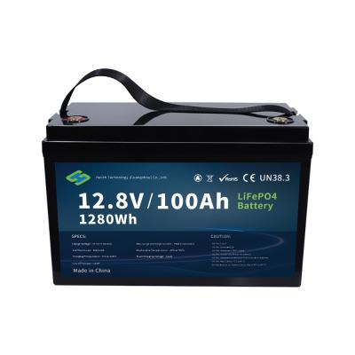 Cina 12V Lithium Ion Boat Battery LCD Screen Display Power % for Boat Electrical Systems in vendita