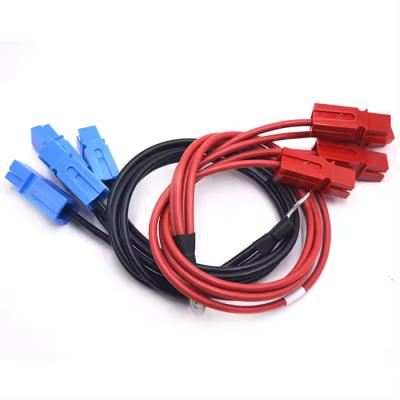 China Electric Wire Forklift Battery Charging Cable Ander Son Plug 15amps 30amps Connector 18-22awg Wire for sale