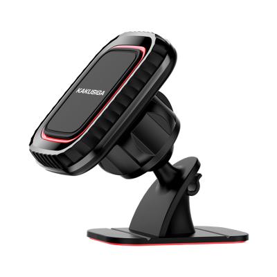 China KAKUSIGA Adjustable Adhesive Magnetic Car Mount Flexible Fit 360 Degree Car Phone Holder for sale