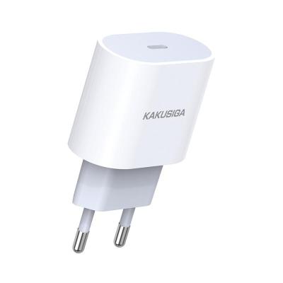 China Cheap PD 20W QC3.0 mobile phone KAKUSIGA power charger rj45 socket outlet Eu plug quick outlet adapter for sale