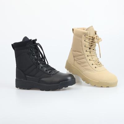 China Light Weight 2022 New Black Brown Military Boots Combat Boots Hiking boot for sale