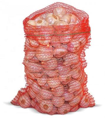 China Agriculture Potato Vegetable Net Bags Produce Raschel Mesh Bag for sale