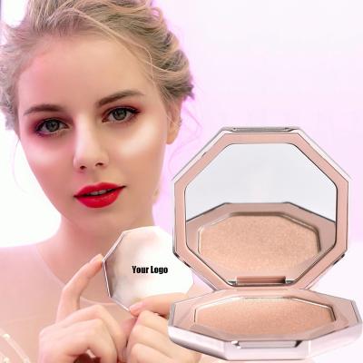 China Sunscreen Multi-Use Highlight Bar Powder Palette Vegan Makeup Cosmetics Glow Face Contour Shimmer Highlighter Ginger Natural Highlight for sale