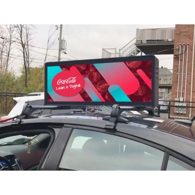 China Video / Picture / Text Cheap Ultra Thin Light Cabinet Multi p2.5 p3.p4 p5 hd led video display taxi led display for sale