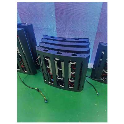 China Hot sale smd2121 indoor soft video/image/text module 32x16 pixel flexible led display screen suppliers for sale