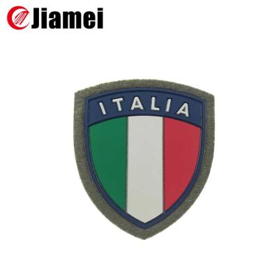 China Uniform custom 3D iron on tpu rubber patch for sale