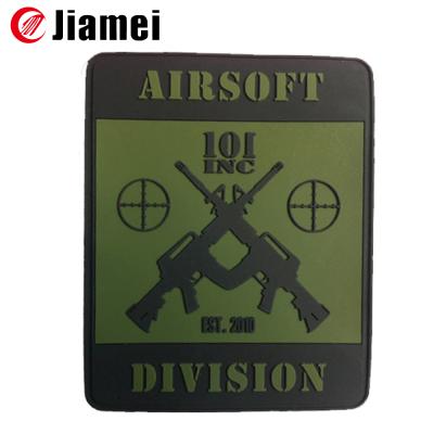 China various custom 3D silicone / rubber patches labels clothing badge badge for clothing for sale