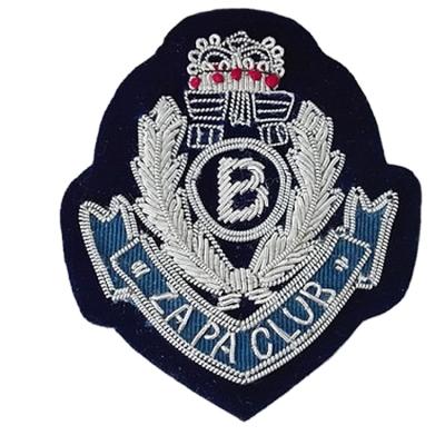 China 3D Embroidered Bullion Royal Air Force Rank British Army Hat Badges for sale