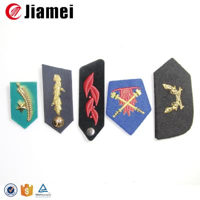 China Eco - Friendly Handmade Embroidery Bullion Sports Club Blazer Badges for sale