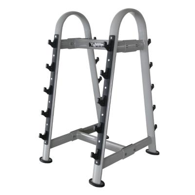 China Commercial KPOWER Hot Sale Commercial Straight Curved Barbell Rack Gym Weight Lifting  Barbell Rack Stand for sale