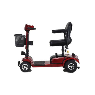 China Unisex 4 Wheel Mobility Scooter for Travel, Adults, Eldery-Long Range Power Battery 16KM With Charger and Basket Included for sale