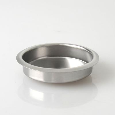 China Modern Wholesale Single Layer Portafilter Basket Coffee Stainless Steel Blind Bowl Coffee for sale