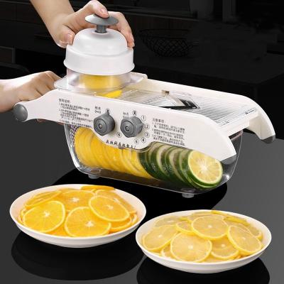 China Viable Multifunctional Smart Salad Maker Stainless Steel Citrus Zester Lemon Food Processor Vegetable Slicer Tool Kit for sale