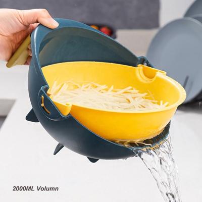 China Amazon Kitchen Instruments Vegetable&Fruit Slicer Stainless Steel Hot Custom Cutter N In 1 Strainer Basket OEM Kitchen Tools for sale