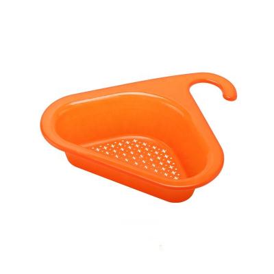 China Sieve Viable Home Tool Mesh Filter Basket Portable Kitchen Silicone Plastic Strainer Basket Drain Food Grade Cleaning Basin for sale