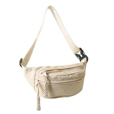 China DAY BACKPACK Premium Canvas Waist Pack: Versatile design for cross - body or waist wear, ideal for multi-functional use for sale