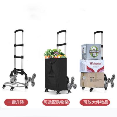 China Fast Handling Goods Travel Trailer On Ten Stairs Wheelbarrow Which Can Be Used Small Cargo Trailer for sale