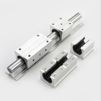 China SBR Automated Machinery Round Linear Guide Rail With Linear Rail Shaft Support Of Linear Motion System for sale