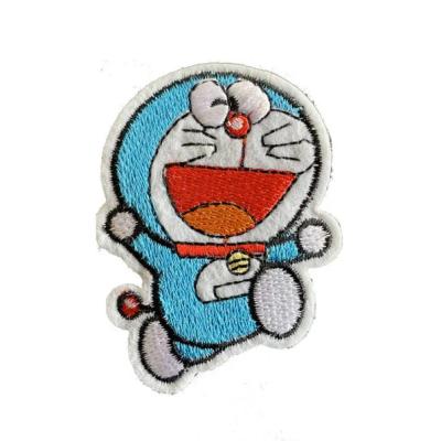 China 3D No Minimum MOQ Customize Various Doraemon Iron Patches for sale