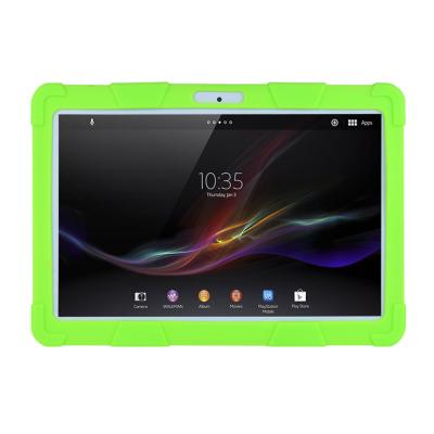 China Shockproof 10 Inch KT107 Android Kids Tablet PC For Kids Learning With Silicone Case for sale