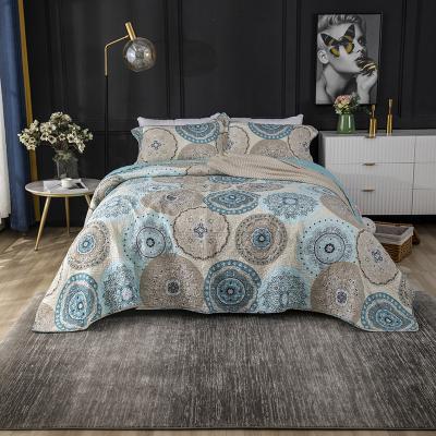 China Low MOQ Retro Viable Standard 80%Cotton 20%Polyester Sheet Duvet Cover Sheet Bedding Set for sale