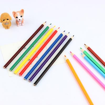 China School Student Pencil Wholesale Customized Hot Selling Factory Colored Pencil Set Children Polychromos 12 Pack Personalized PC Wooden Colored Pencils for sale