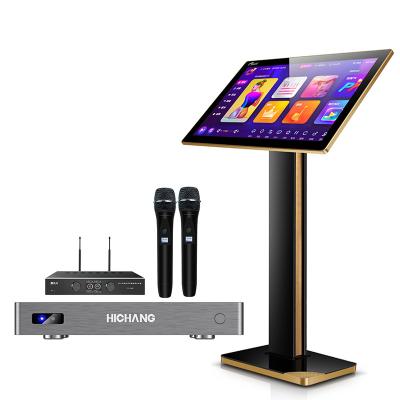 China Smart Home System 2022 New Chinese Engliash Home Karaoke System Karaoke Players with Microphone and Speaker for sale