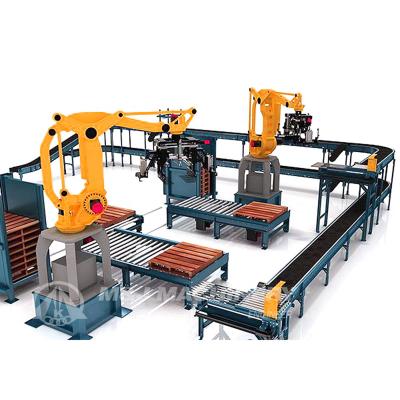 China Full Automatic Food Robot Palletizer for sale