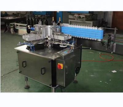 China Food Wet Glue Labeling Machine , Labeling Machine Glue Cold Glue Labeling for sale