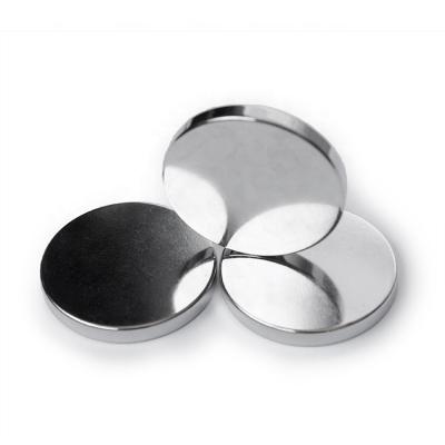 China Large Industrial Magnet Pusher Disc Permanent Magnetic Permanent Magnets for sale