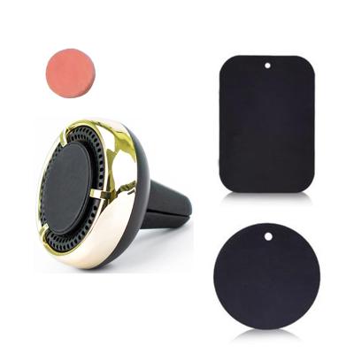 China Perfume Magnetic New Design Suction Car Air Vent Mount Clip Integrated With Aromatherapy Diffuser Function for sale