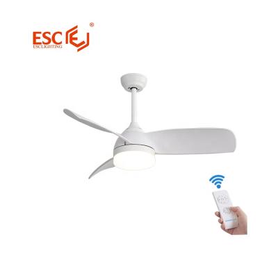 China With Lightweight 42 Inch 5 Propeller Speed ​​Modern Energy Saving Remote Control White Ceiling Fan With ABS Blades for sale