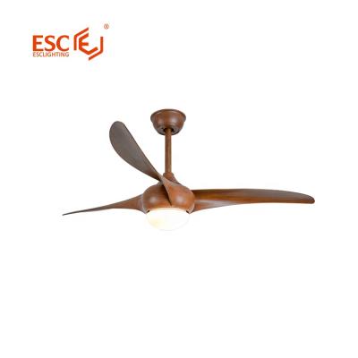 China Modern Popular Good Prices Low Voltage Electric Energy Saving Residential Watt No Noise Blade Indoor Modern Fan Light for sale