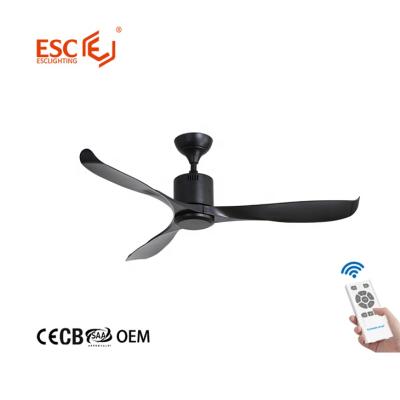 China NO Set 5 Speed ​​Propeller Simple Design LIGHTWEIGHT Energy Saving Low Noise DC 56 Inch Cheap Plastic Ceiling Fan for sale