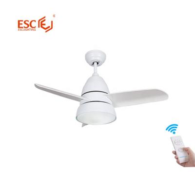 China With Light Factory Direct Motor 3 Blade Copper Fan Fan Speed ​​36 Inch Indoor Mini Ceiling Fan With Outdoor for sale