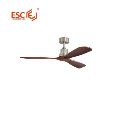 China No New AC Motor 3 Speed ​​Pure Copper Propeller Remote Trending Wooden Ceiling Fans For Apartment for sale