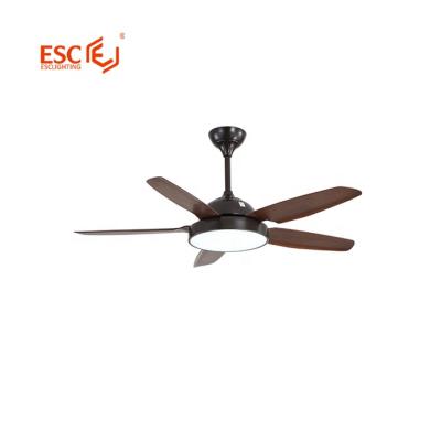 China IP20 Modern Traditional Copper Iron Energy Decorative Ceiling Fan With LED Light for sale