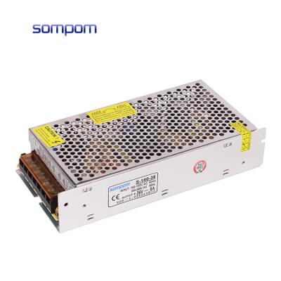 China Led Strip Sompom Open Frame 36V 5A 180w SMPS Constant Voltage Single Output Switching Power Supply for sale