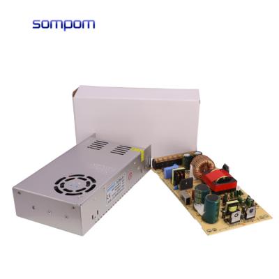 China LED Lighting Driver Power Supply S-360-24 110v or 220v Input Output DC 360watts 24volt 15a 24v LED Lighting Driver Constant Voltage AC 301 - 400W for sale