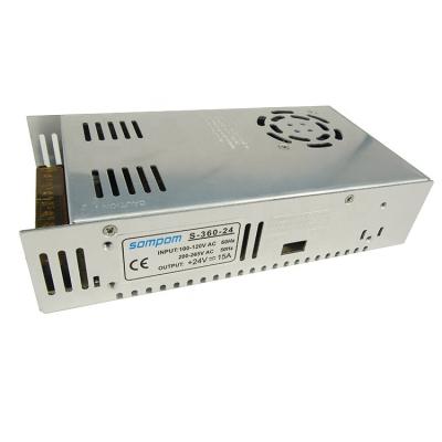 China LED Lighting Newest Driver 2020 Smps Cctv Power Supply Single Output High Reliability 350W 24V 15A 301 - 400W for sale