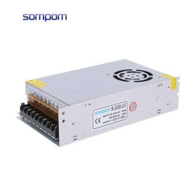 China S-250-12 SOMPOM AC to DC 12v 20a Switching Power Supply 199*109*50mm for sale