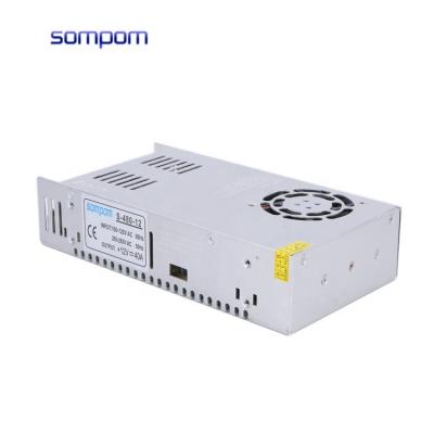 China SOMPOM High Efficiency Small 480w 12v 40a Led Transformer Lightweight AC To DC Switch Mode Power Supply 215*115*50mm for sale