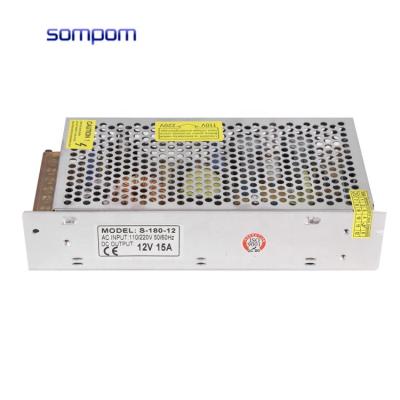 China SOMPOM AC 220v To DC 12v 15a Switching Power Supply For 199*97*42mm Led Light for sale