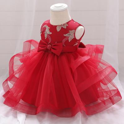 China XINYU Toddler Hot Sale Elegant Layered Satin Prom Dress Viable Clothing Little Ones Babies For Party for sale